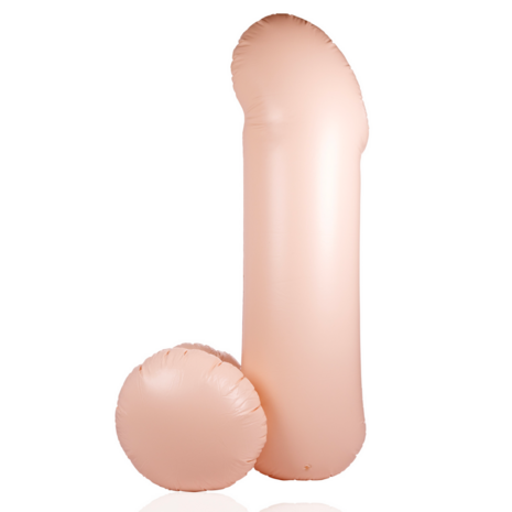 Opblaasbare penis - 55&#039;&#039;/ 140 cm - Nude