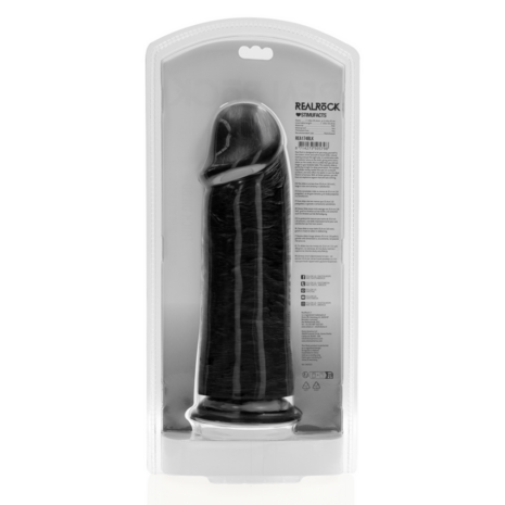 Extra Thick Straight without Balls 10 / 25,4 cm - Black