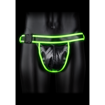 Jockstrap with Buckle - Glow in the Dark - S/M