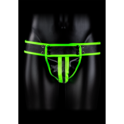 Striped Jockstrap - Glow in the Dark - L/XL